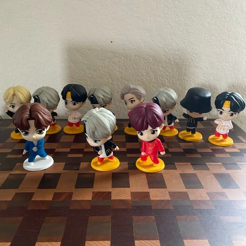 11 McDonald's x TinyTAN BTS K-Pop Idol Figurine Encore Edition Collectibles Toys